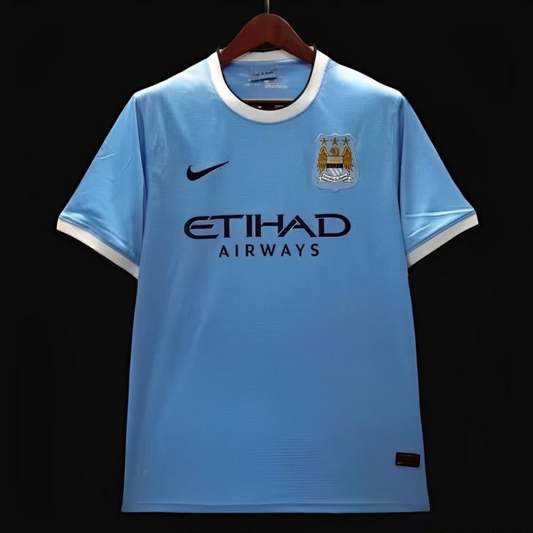 Retro 13/14 Manchester City Home Jersey