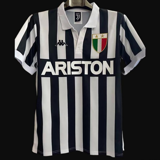 Retro 84/85 Juventus Home Jersey