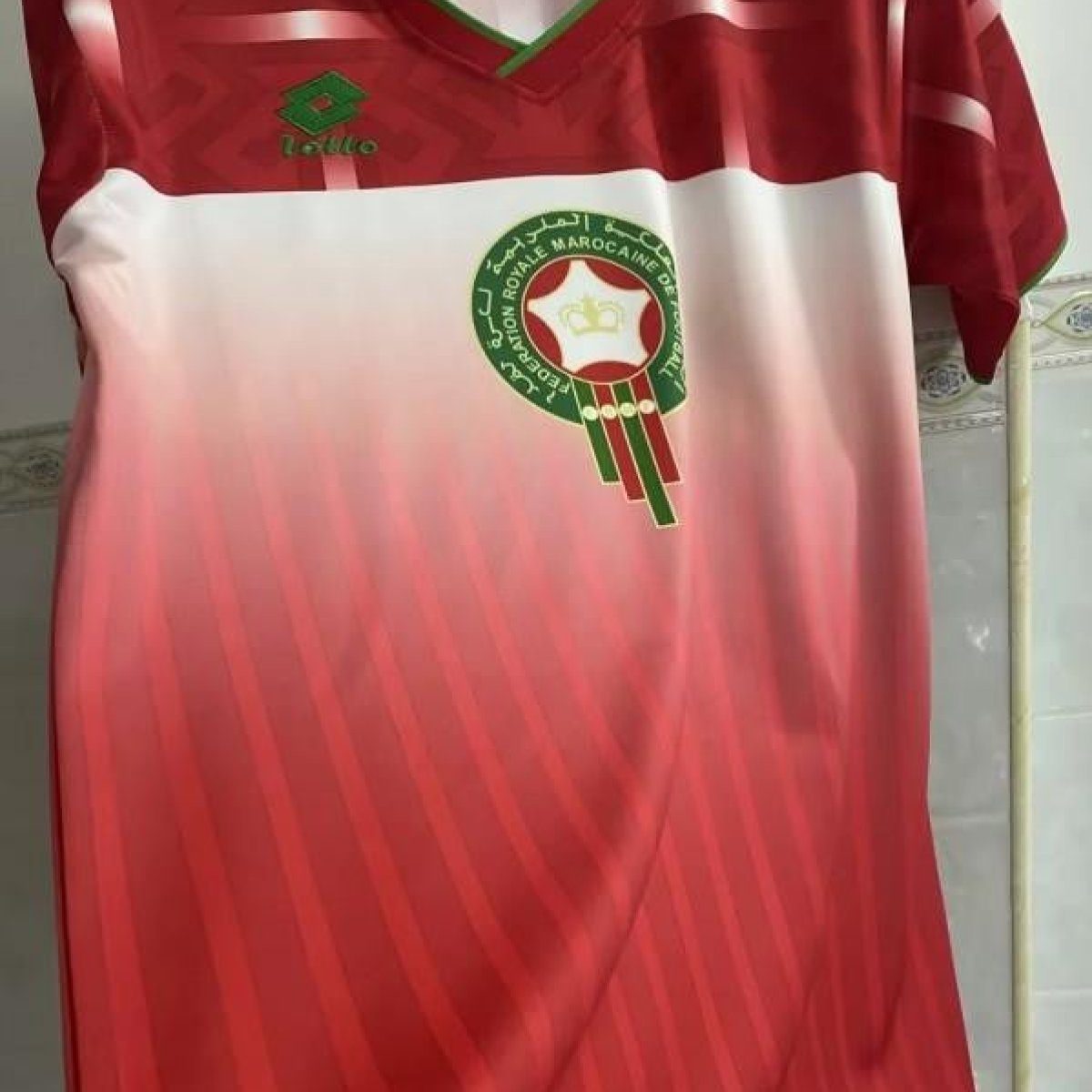Retro 1994 Morocco Home Red Jersey