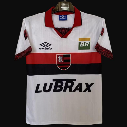 Retro 95/96 Flamengo Away White Special Edition Jersey
