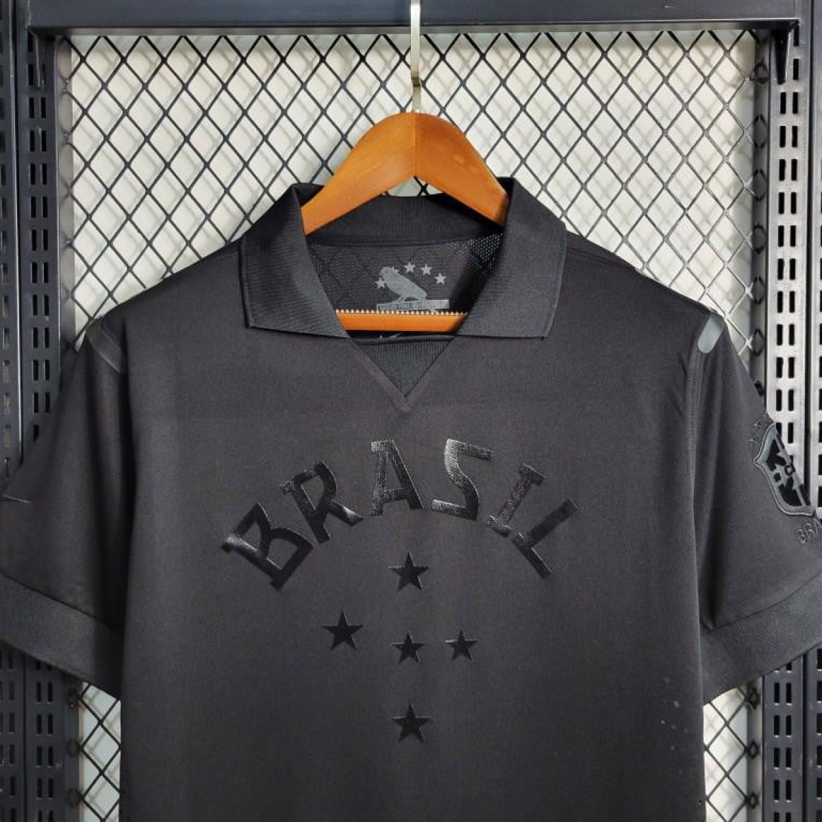 Retro 2013 Brazil Black Jersey
