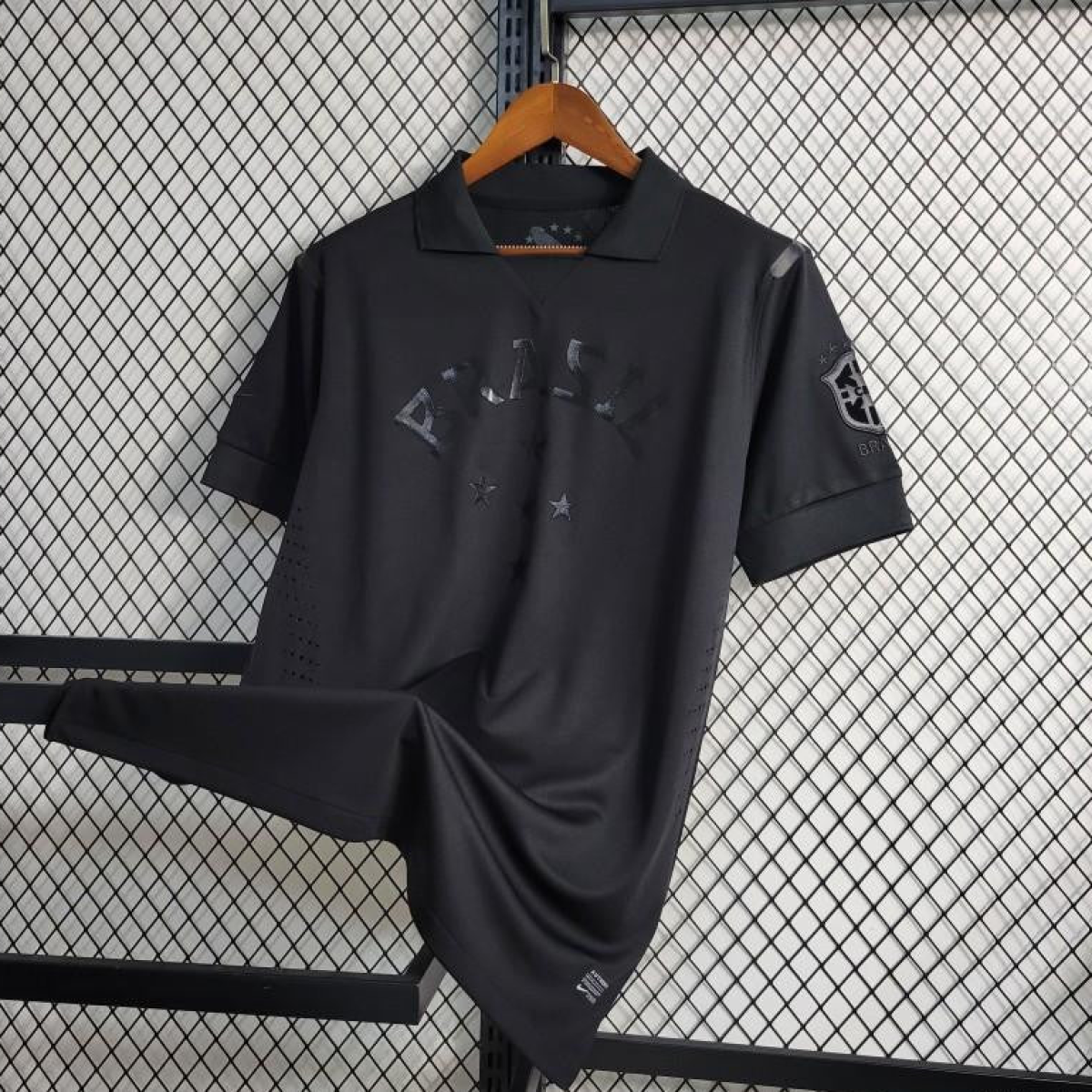 Retro 2013 Brazil Black Jersey