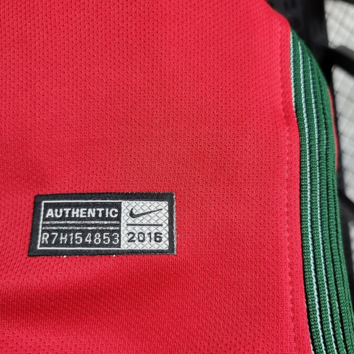 Retro 2016 Portugal Home Jersey