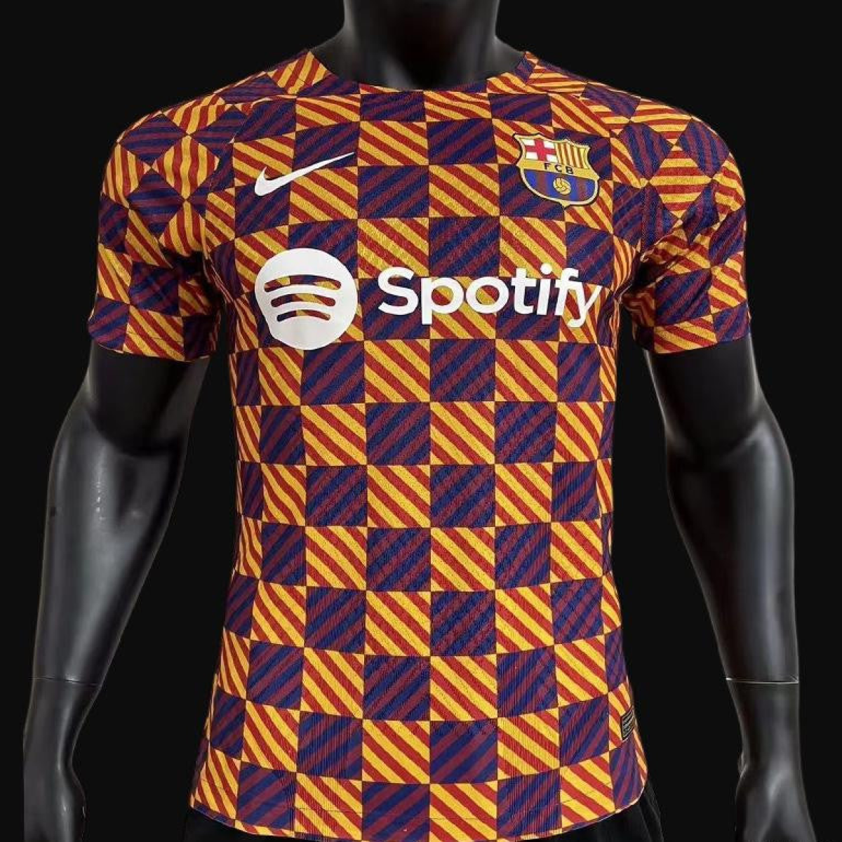 Player Version 22 23 Barcelona Orange Training Jersey