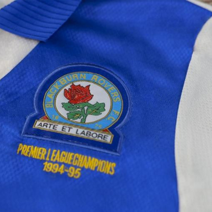 Retro 94/96 Blackburn Rovers Home Soccer Jersey