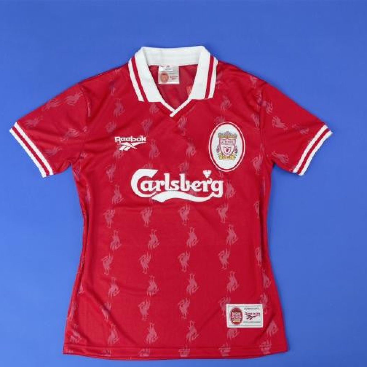 Retro 96/98 Liverpool Home Soccer Jersey