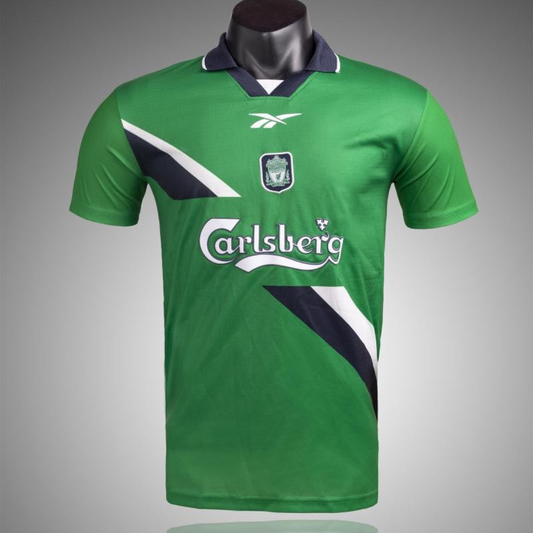 Retro 99/00 Liverpool Away Soccer Jersey