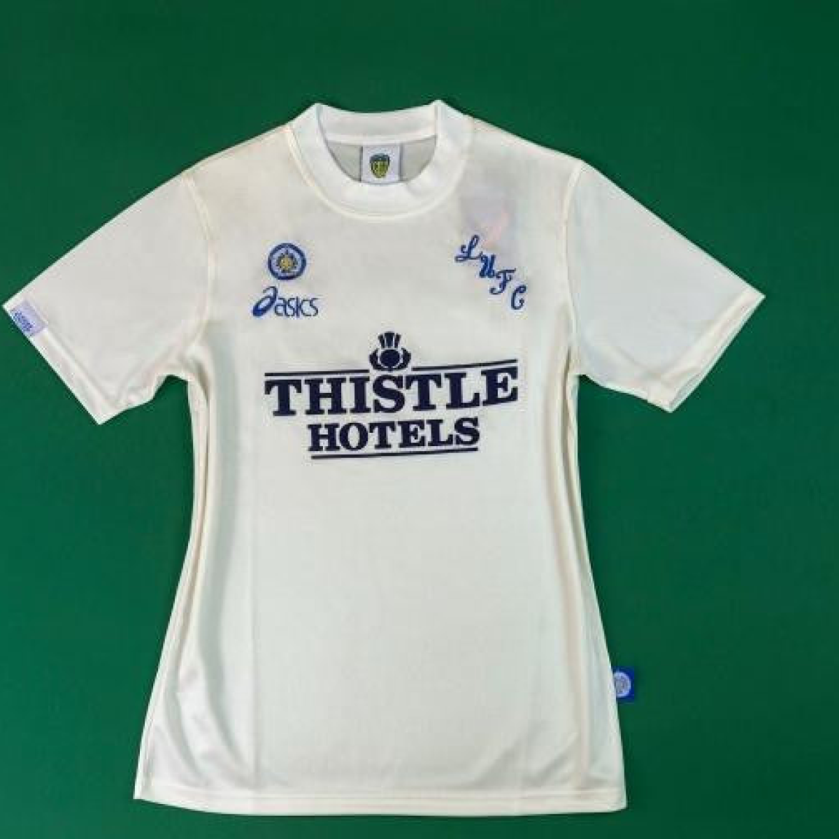 Retro 95/96 Leeds United Home Soccer Jersey