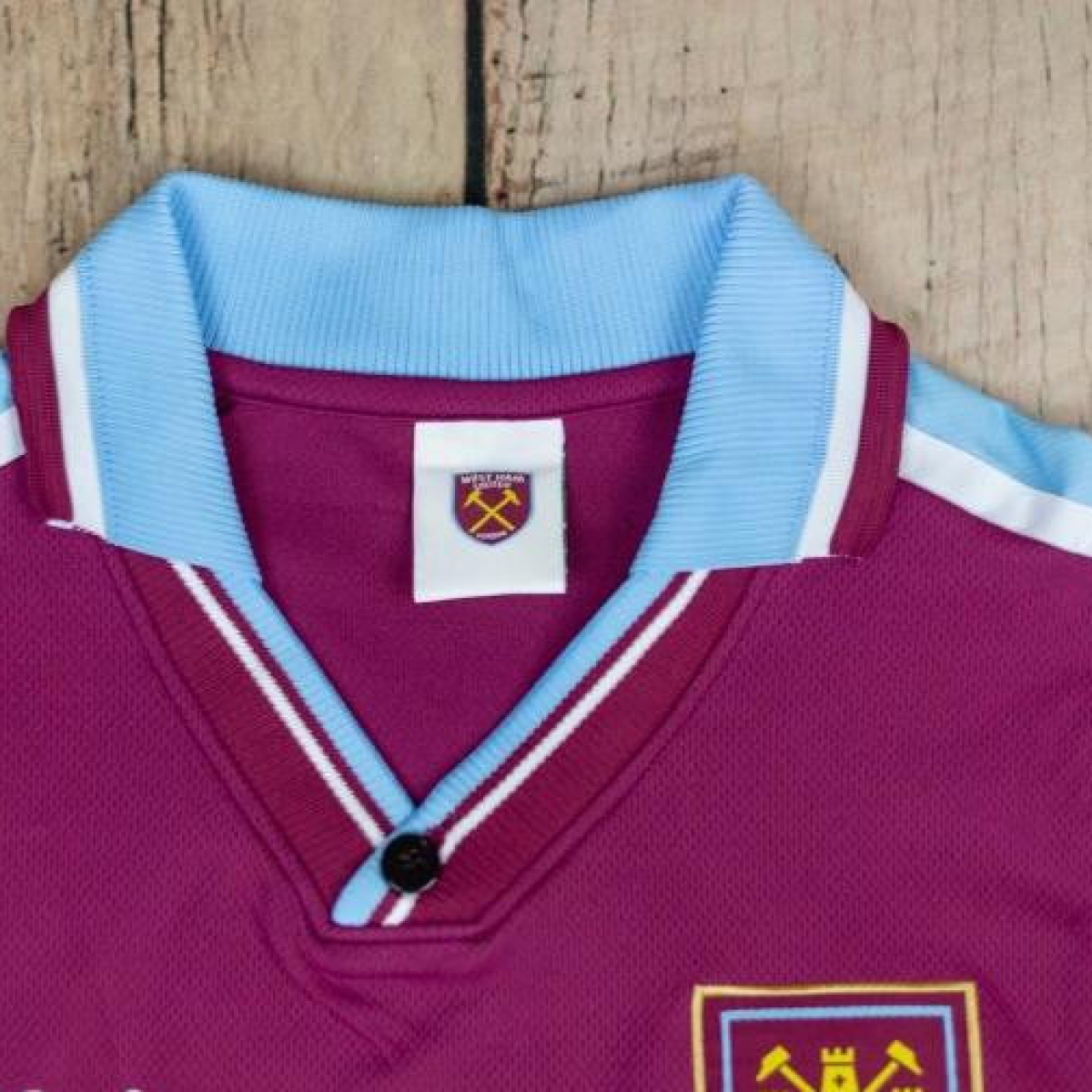 Retro 99/01 West ham United Home Soccer Jersey
