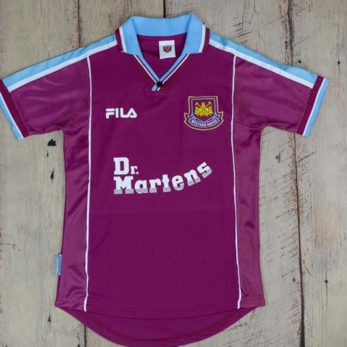Retro 99/01 West ham United Home Soccer Jersey