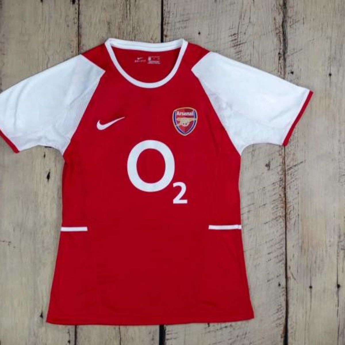 Retro 02/04 Arsenal Home Soccer Jersey