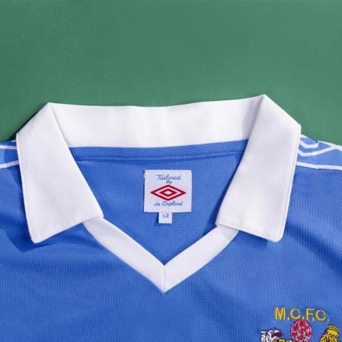 Retro 81/82 Manchester City Home Soccer Jersey