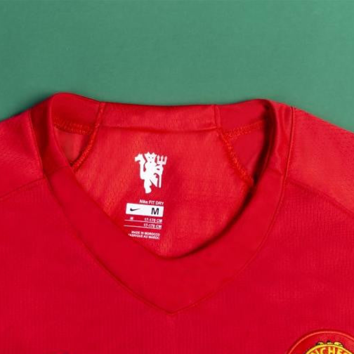 Retro 07/08 Manchester United Home Soccer Jersey