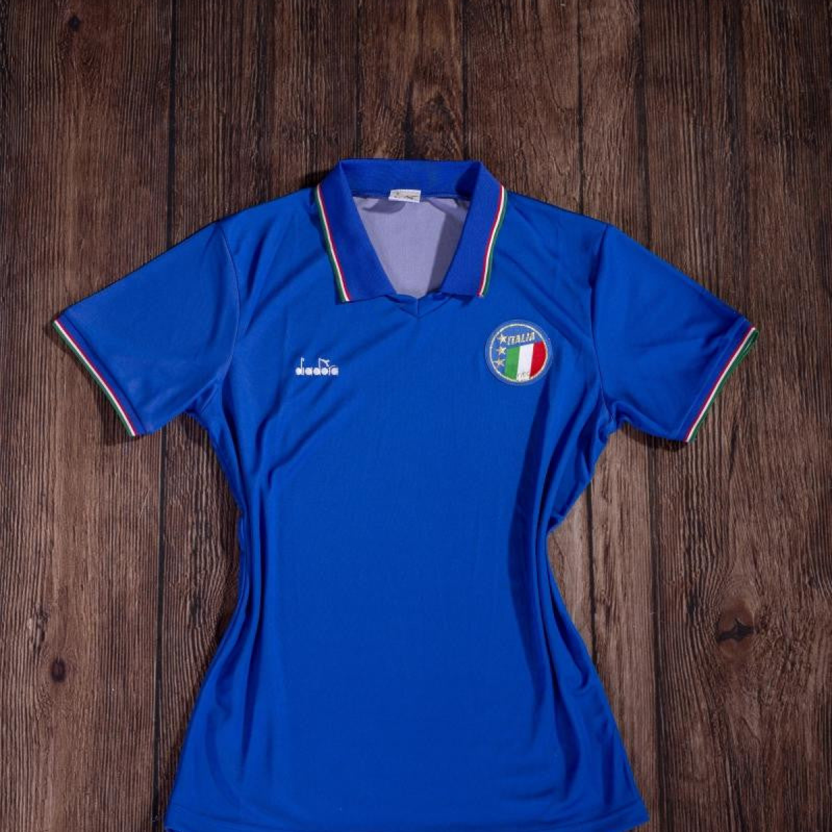 Retro 1990 Italy Home Soccer Jersey