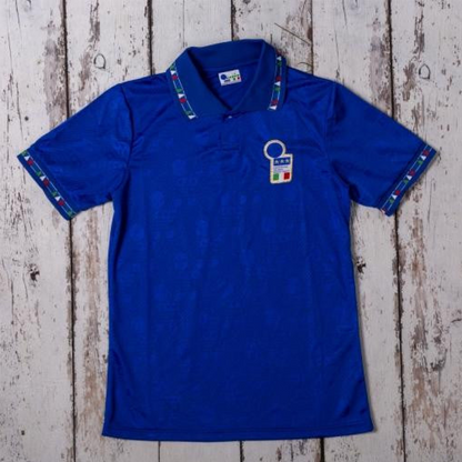 Retro 1994 Italy Home Soccer Jersey