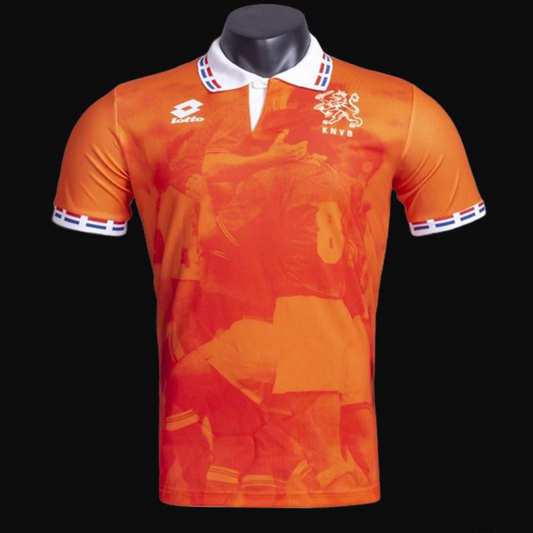 Retro 1996 The Netherlands Home Soccer Jersey