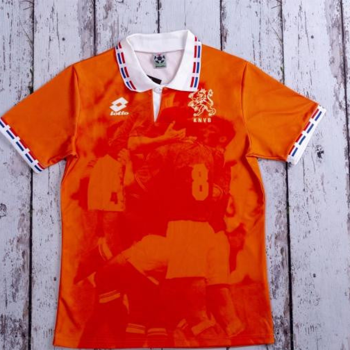 Retro 1996 The Netherlands Home Soccer Jersey
