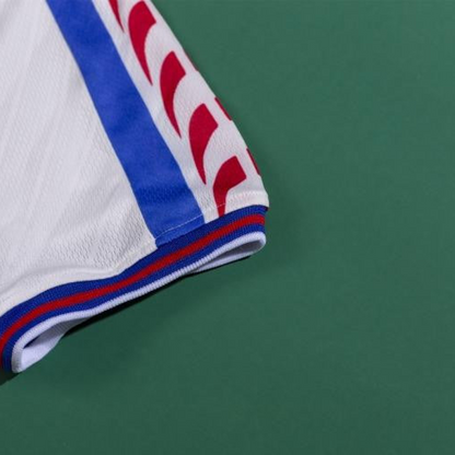Retro 1996 Czech Republic  Away Soccer Jersey