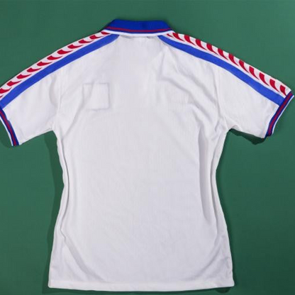 Retro 1996 Czech Republic  Away Soccer Jersey