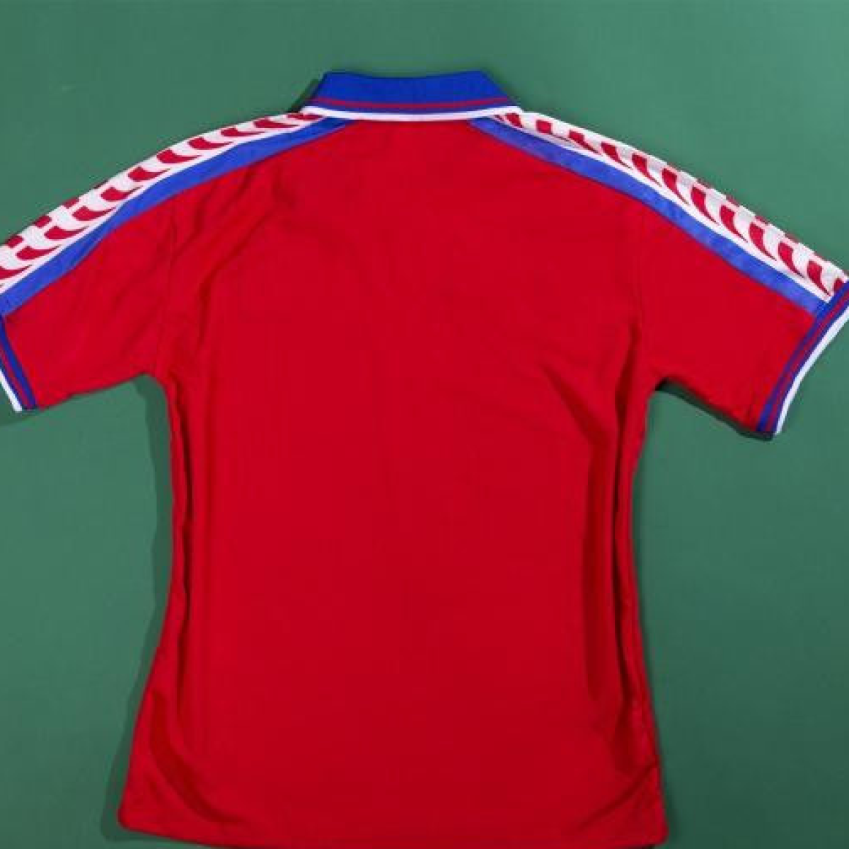 Retro 1996 Czech Republic Home Soccer Jersey