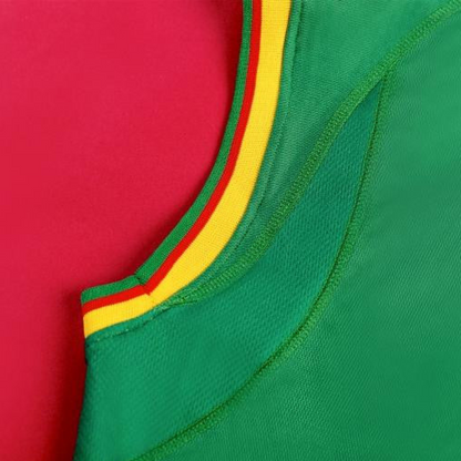 Retro 2002 Cameroon Home Soccer Jersey