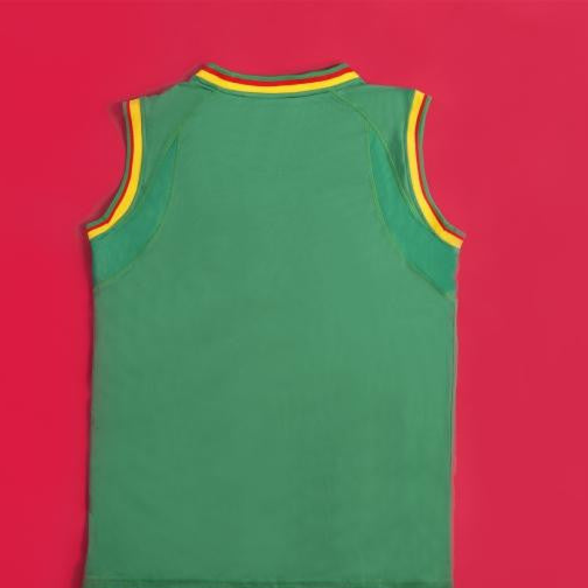 Retro 2002 Cameroon Home Soccer Jersey