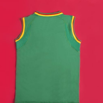Retro 2002 Cameroon Home Soccer Jersey