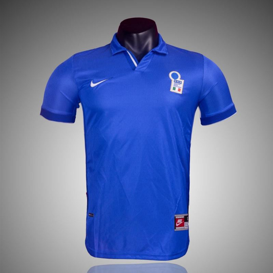 Retro 1998 Italy Home Soccer Jersey