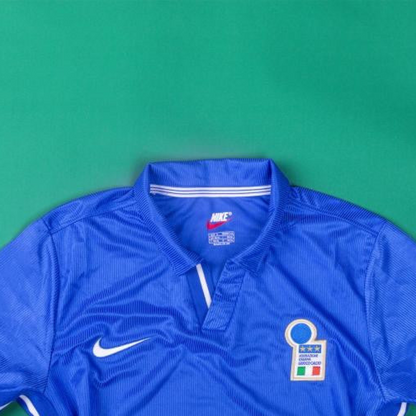 Retro 1998 Italy Home Soccer Jersey