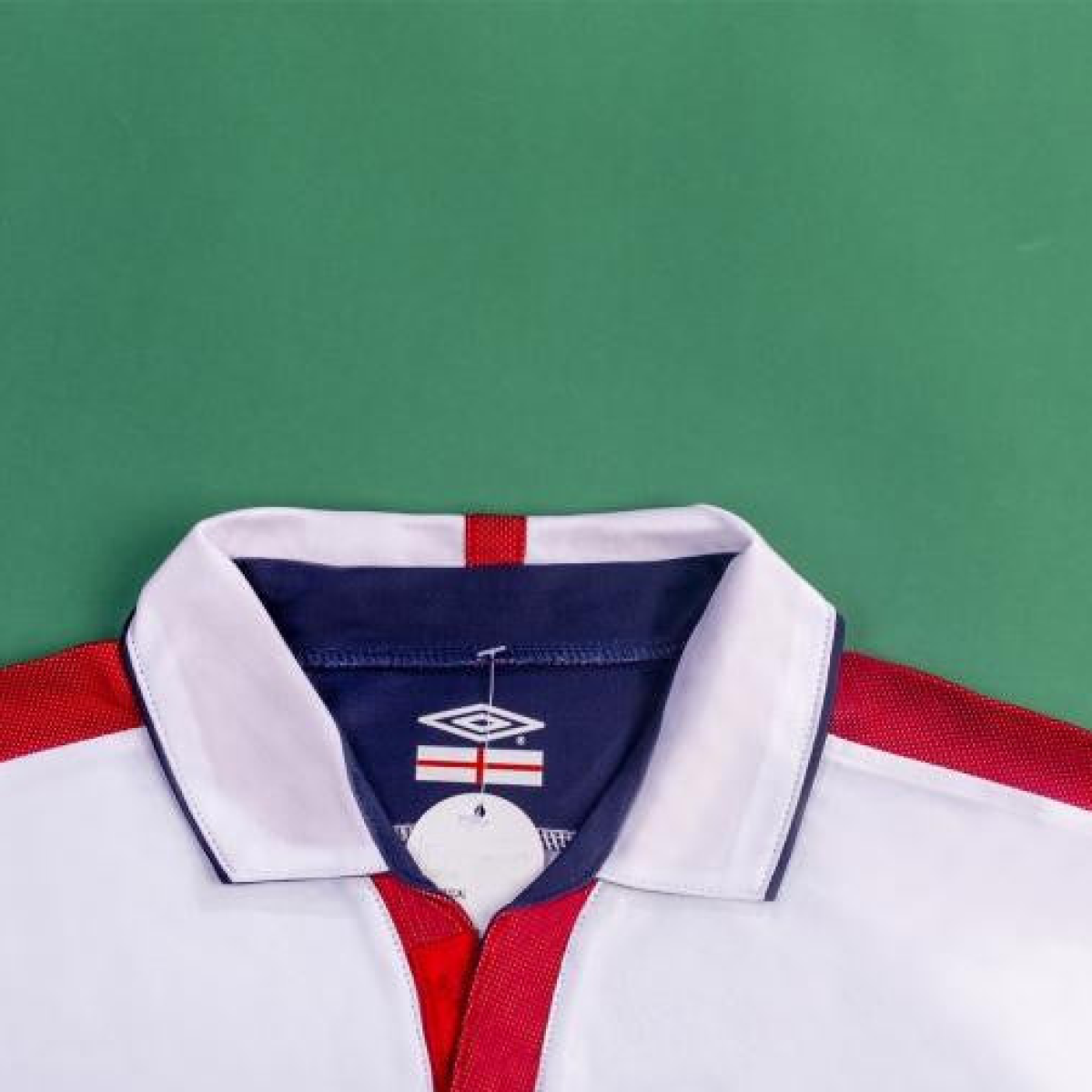 Retro 2004 England Home Soccer Jersey