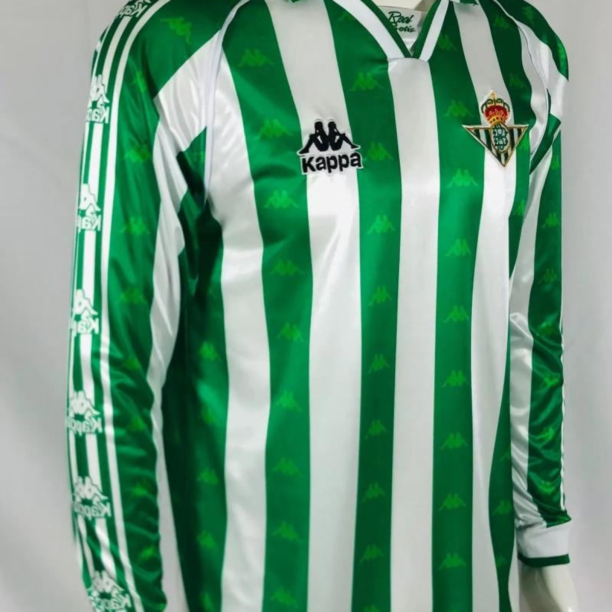 Retro 95/96 Real Betis Home Long Sleeve Jersey