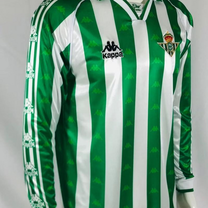 Retro 95/96 Real Betis Home Long Sleeve Jersey