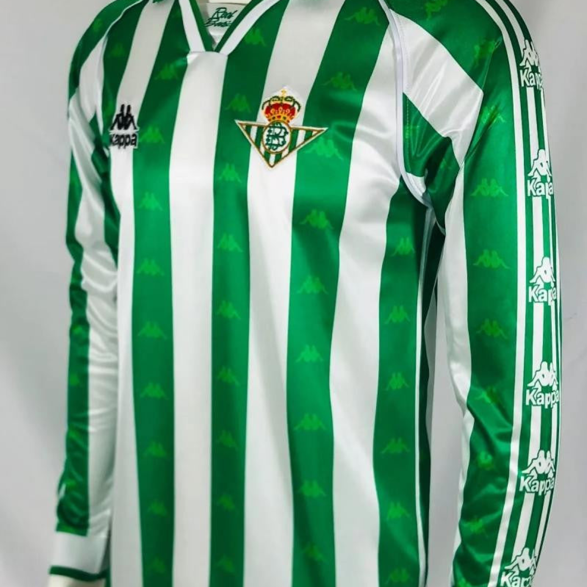 Retro 95/96 Real Betis Home Long Sleeve Jersey