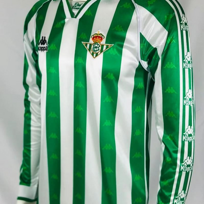 Retro 95/96 Real Betis Home Long Sleeve Jersey