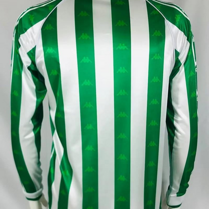 Retro 95/96 Real Betis Home Long Sleeve Jersey