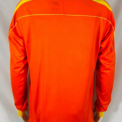 Retro 1998 Brazil Goalkeeper Orange Jersey