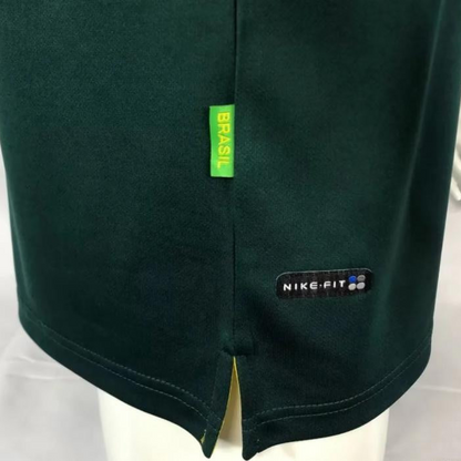Retro 1998 Brazil Green Goalkeeper Jersey