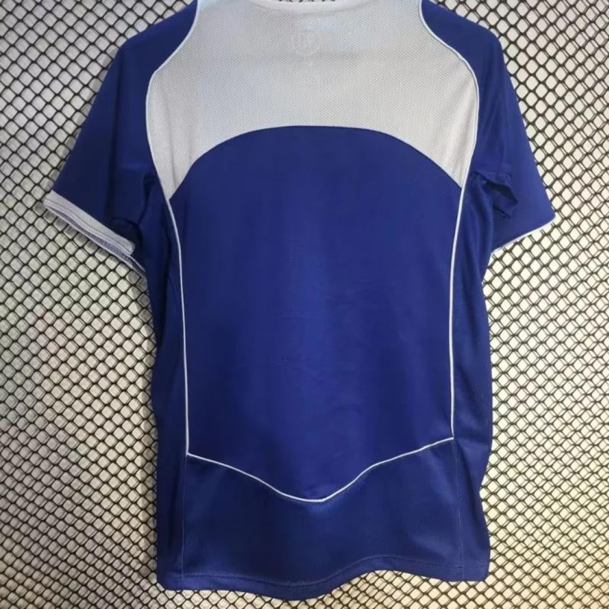 Retro 2004 Brazil Away Blue Jersey