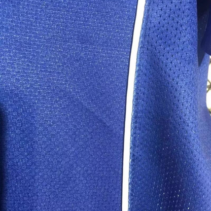 Retro 2004 Brazil Away Blue Jersey