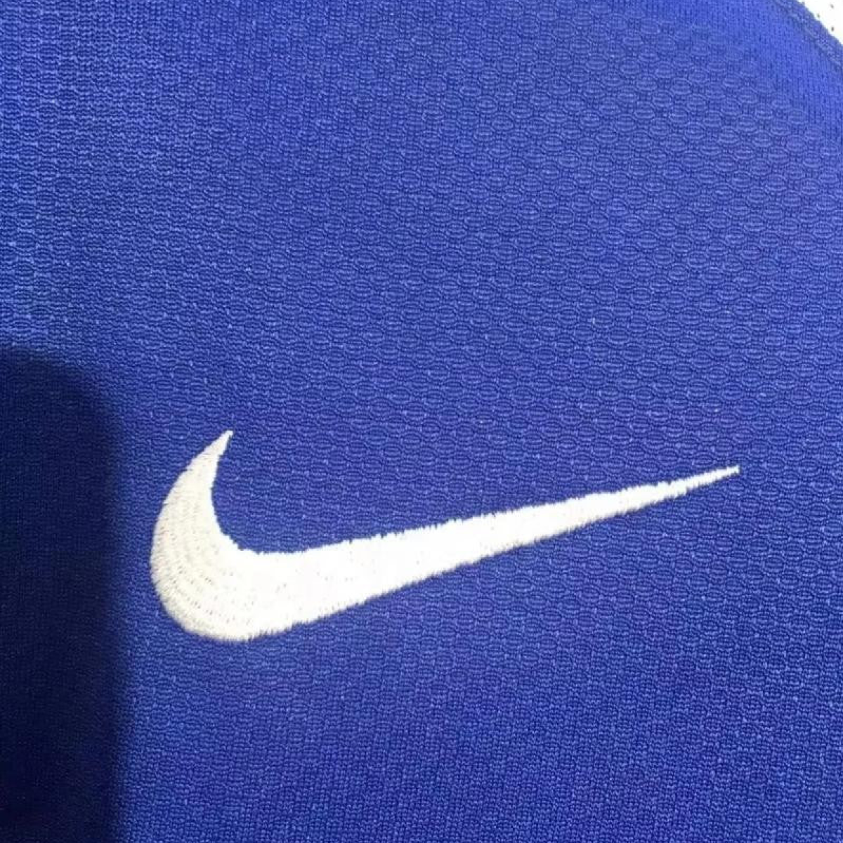 Retro 2004 Brazil Away Blue Jersey