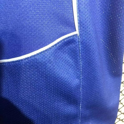 Retro 2004 Brazil Away Blue Jersey