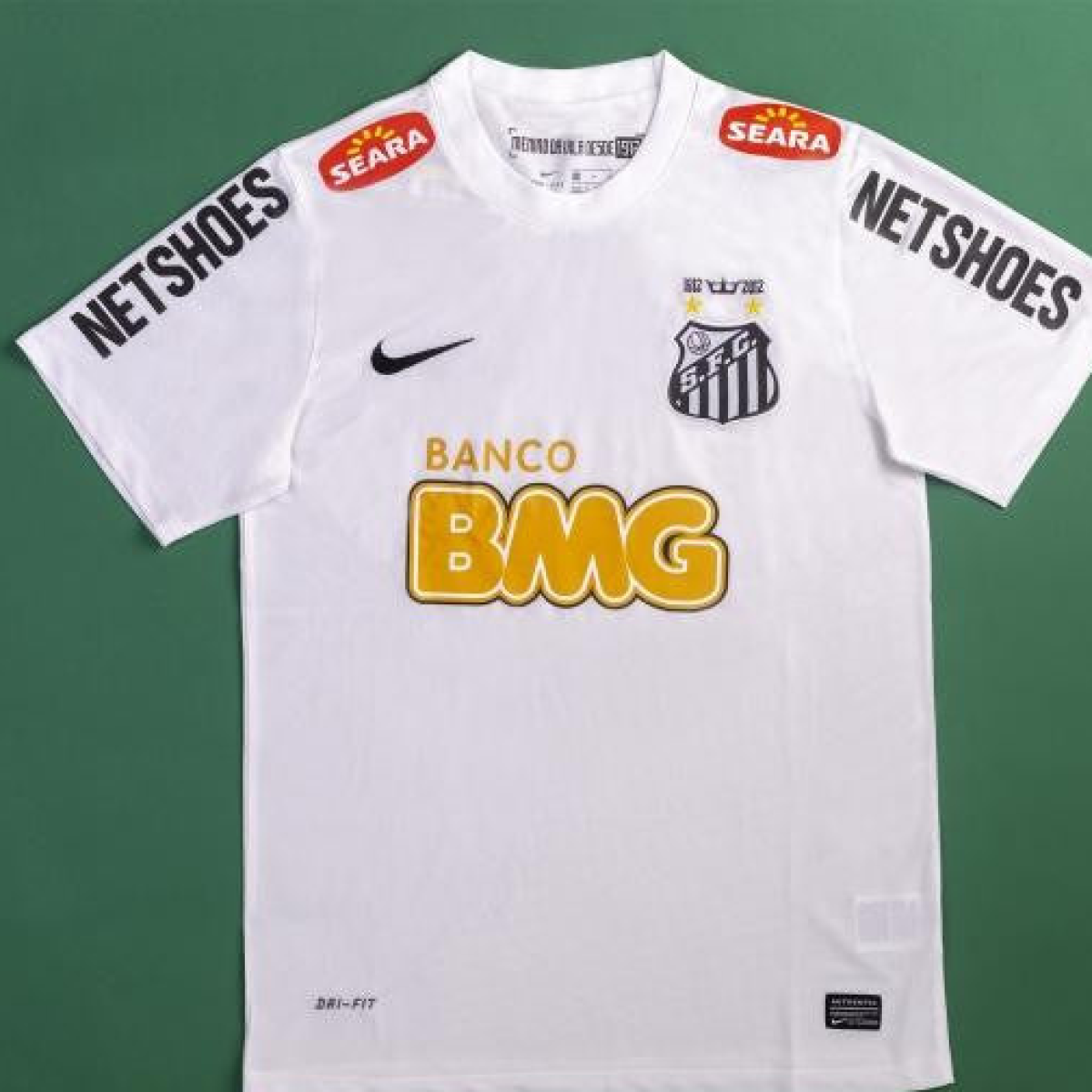 RETRO 12/13 Santos Home Soccer Jersey