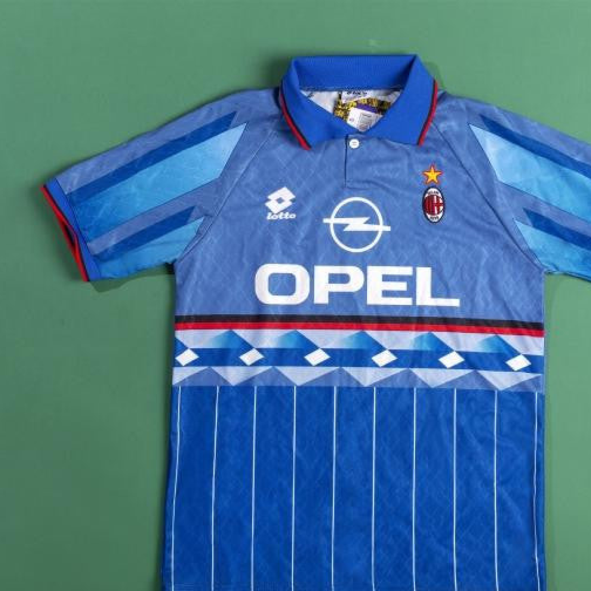 RETRO 94/95 AC Milan Second Away Game Soccer Jersey