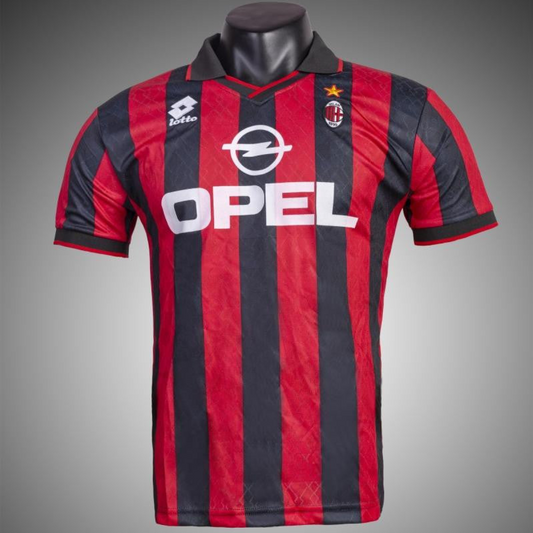 RETRO 94/96 AC Milan Home Soccer Jersey