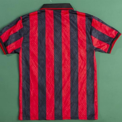 RETRO 94/96 AC Milan Home Soccer Jersey