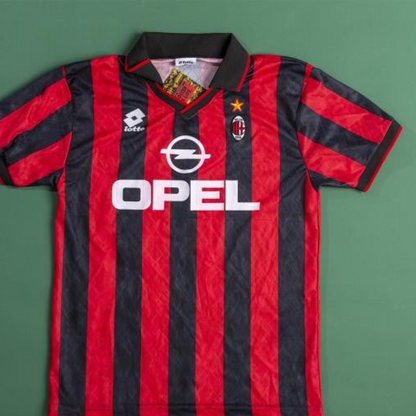 RETRO 94/96 AC Milan Home Soccer Jersey