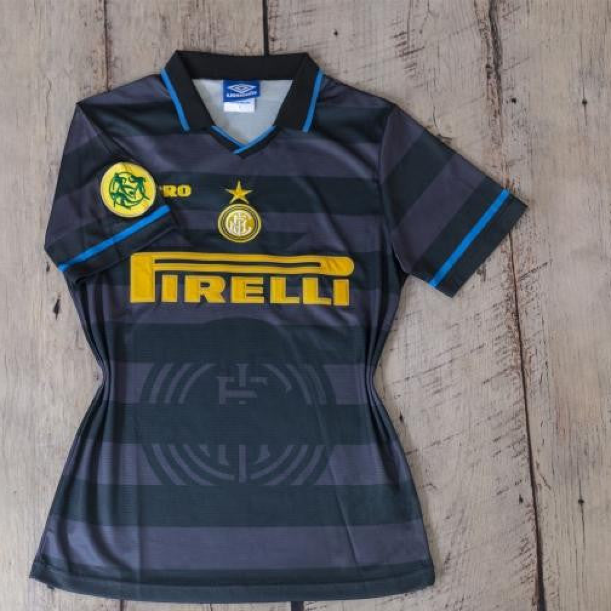 RETRO 97/98 Second Away Game Of Inter Milan Soccer Jersey