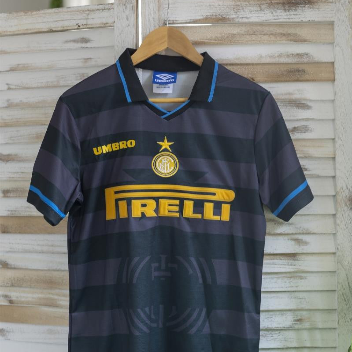 RETRO 97/98 Second Away Game Of Inter Milan Soccer Jersey