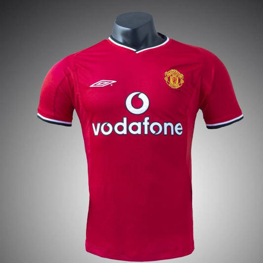 RETRO 00/02 Manchester United Home Soccer Jersey