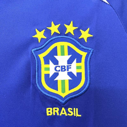 Retro 2002 Brazil Away Soccer Jersey